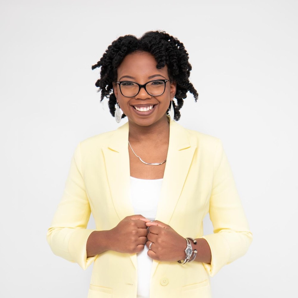 Portrait of Dr. Ariel Lewis, LCPC, founder of Shades of Insight Therapy